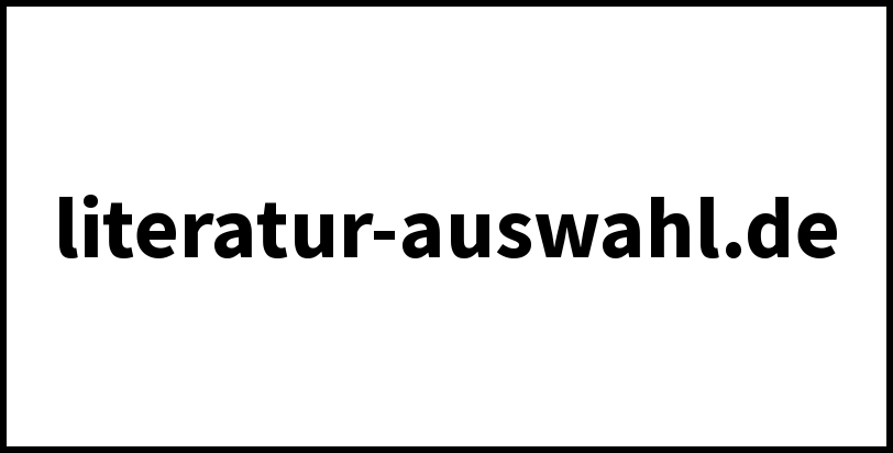 literatur-auswahl.de