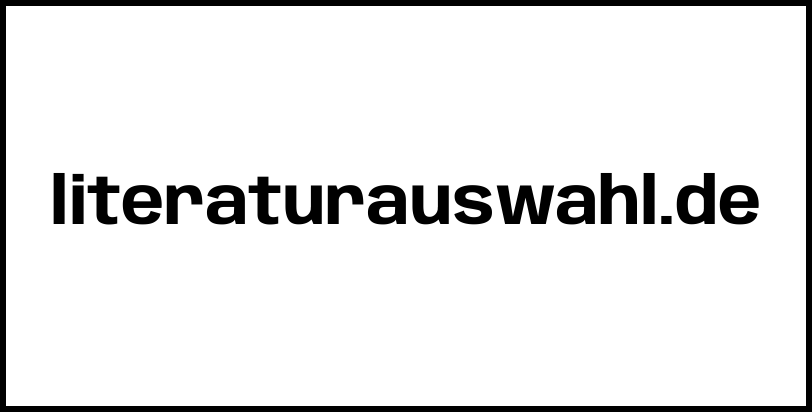literaturauswahl.de
