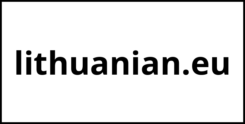 lithuanian.eu