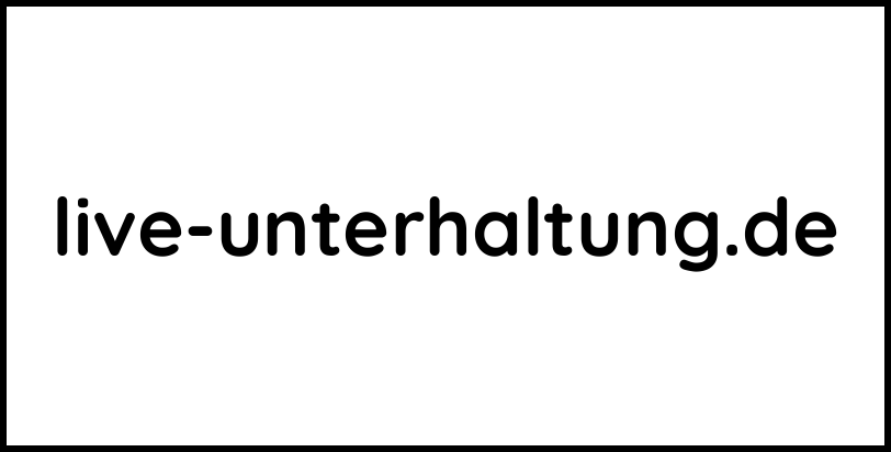 live-unterhaltung.de