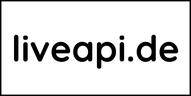 liveapi.de