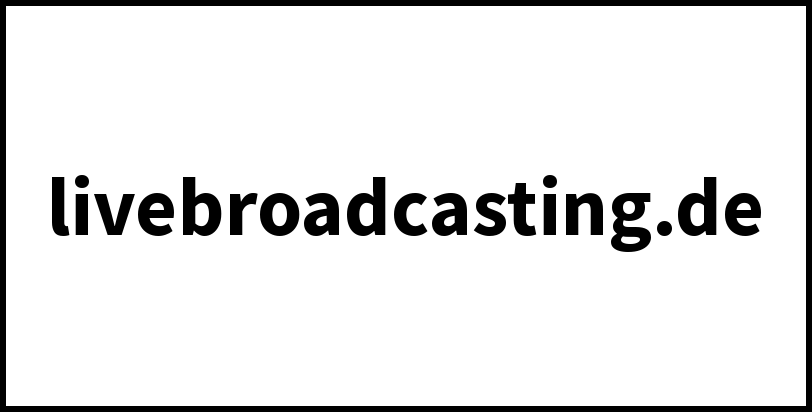 livebroadcasting.de
