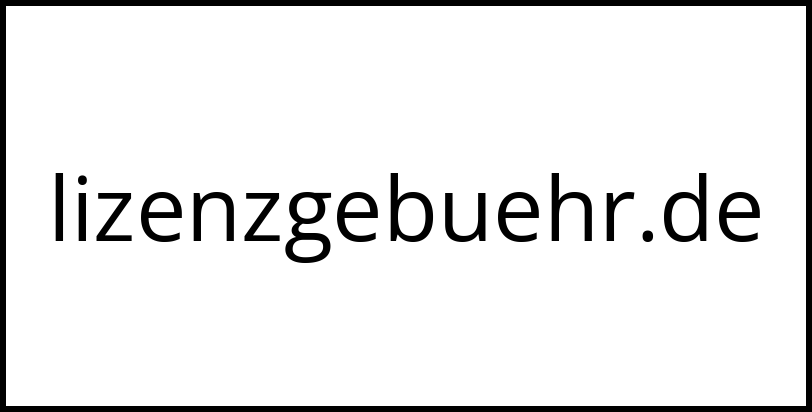 lizenzgebuehr.de