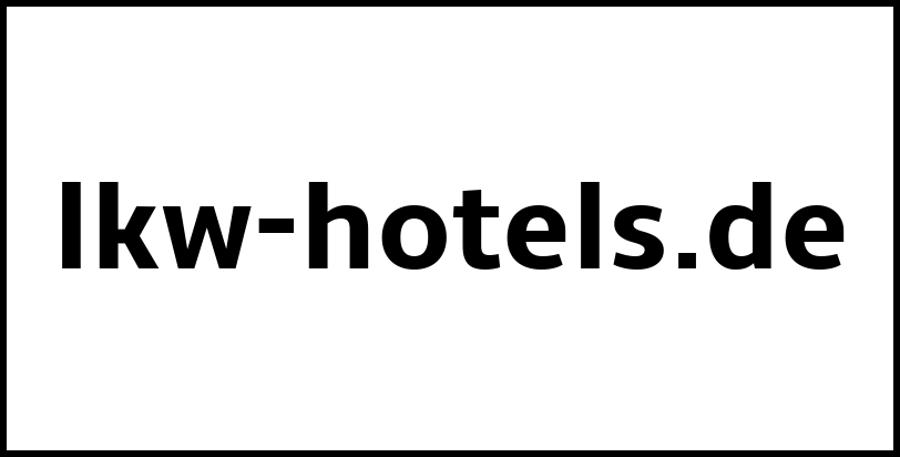 lkw-hotels.de