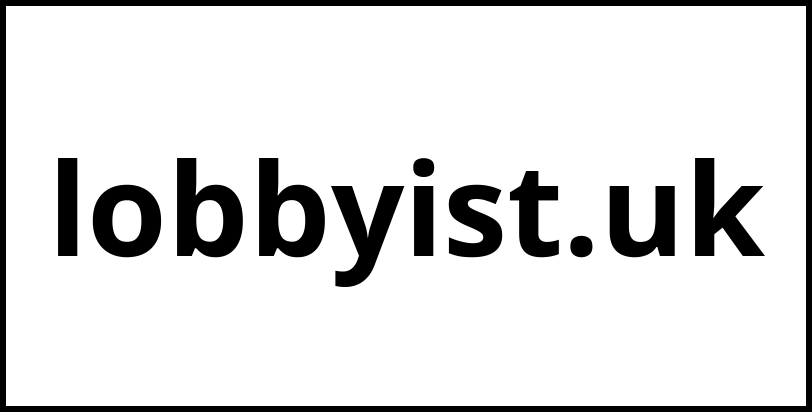 lobbyist.uk