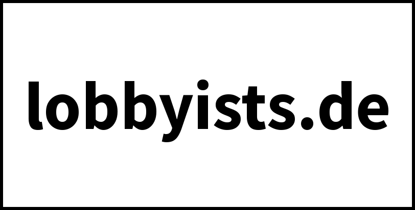 lobbyists.de