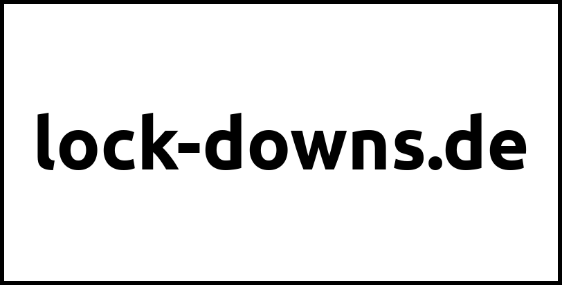 lock-downs.de