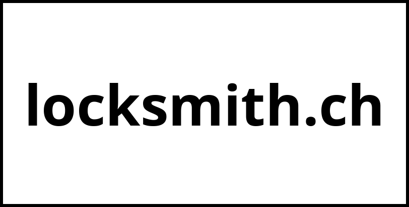 locksmith.ch