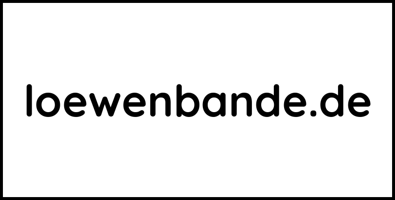 loewenbande.de