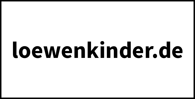 loewenkinder.de