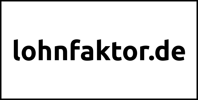 lohnfaktor.de
