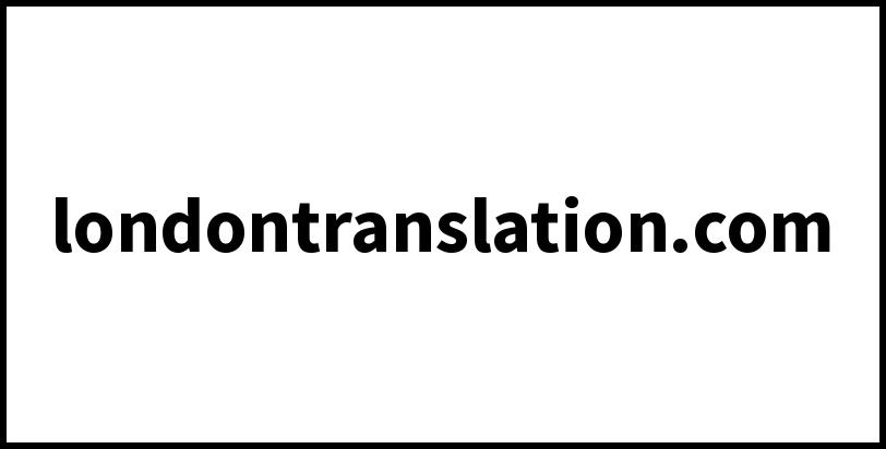 londontranslation.com