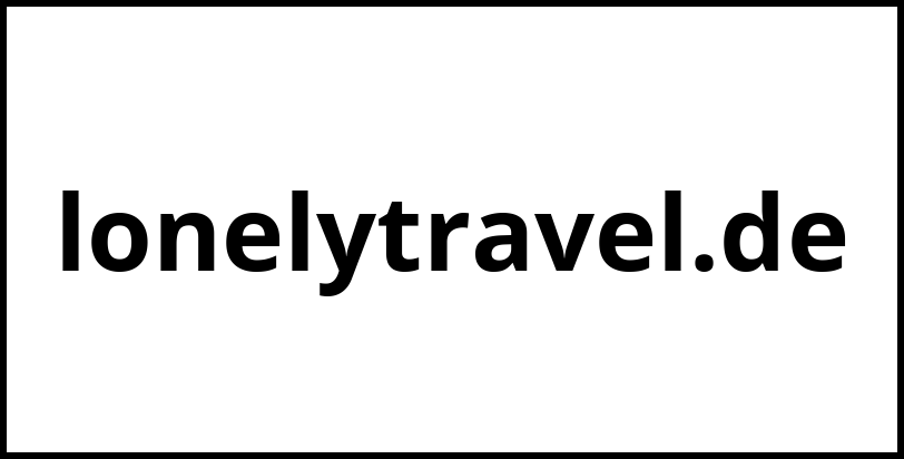 lonelytravel.de