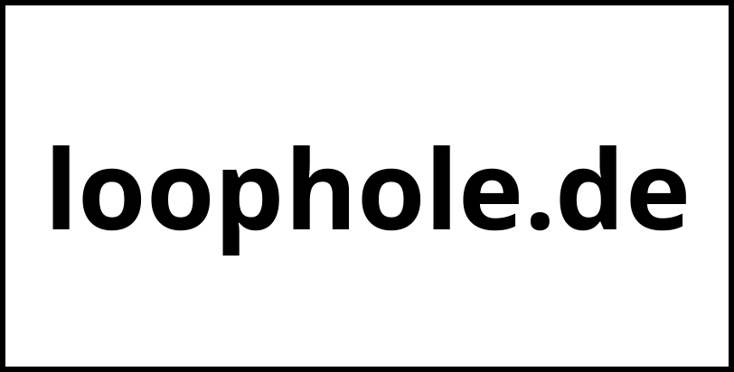 loophole.de