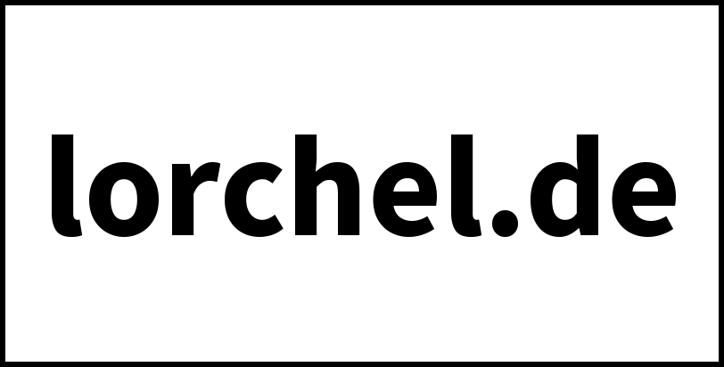 lorchel.de