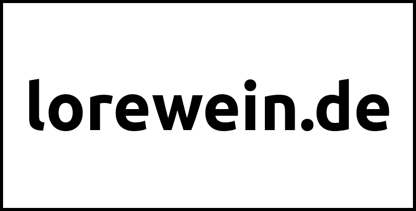 lorewein.de