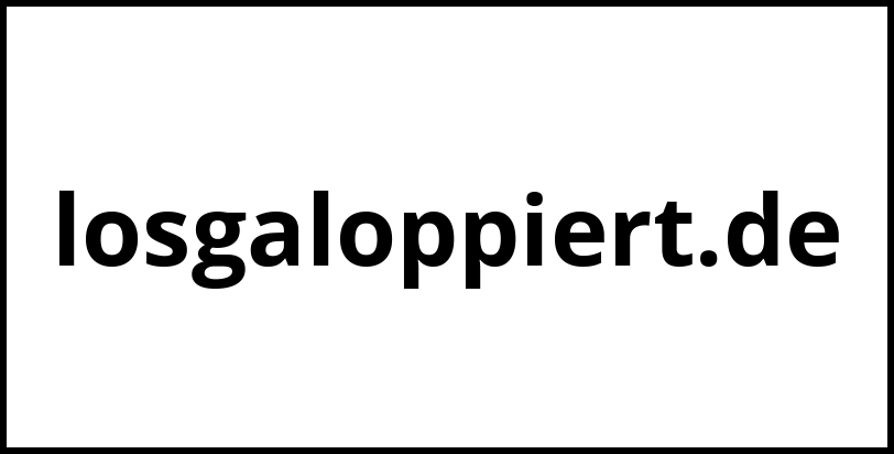 losgaloppiert.de