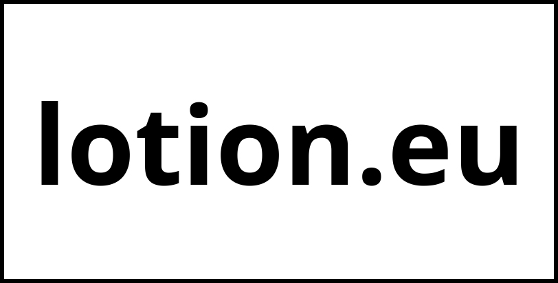 lotion.eu
