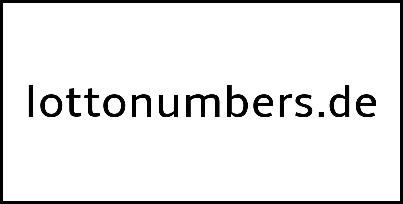 lottonumbers.de