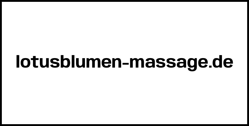 lotusblumen-massage.de