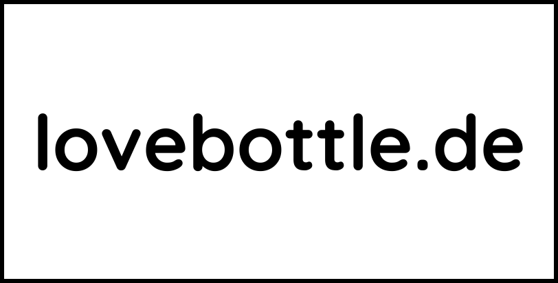 lovebottle.de