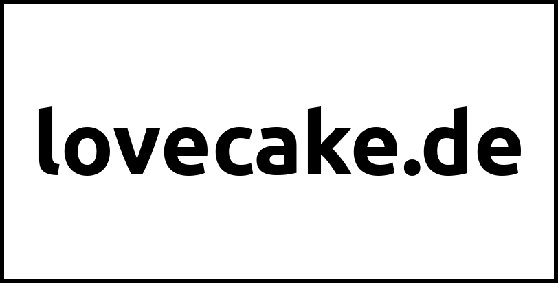 lovecake.de