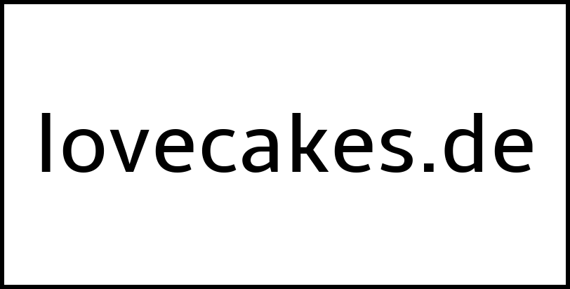 lovecakes.de