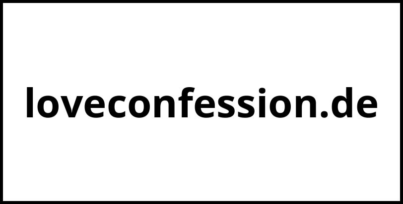 loveconfession.de