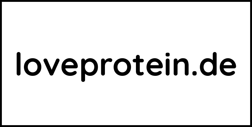 loveprotein.de