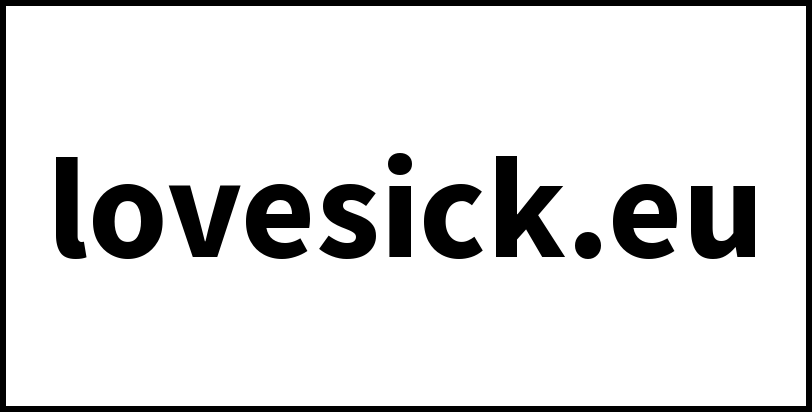 lovesick.eu