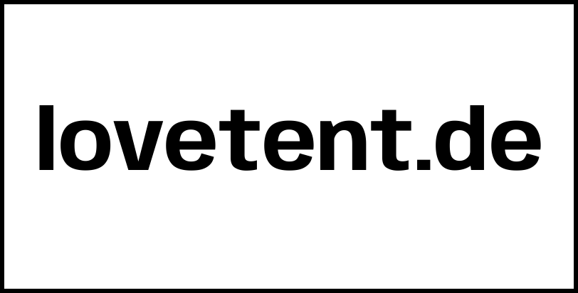 lovetent.de