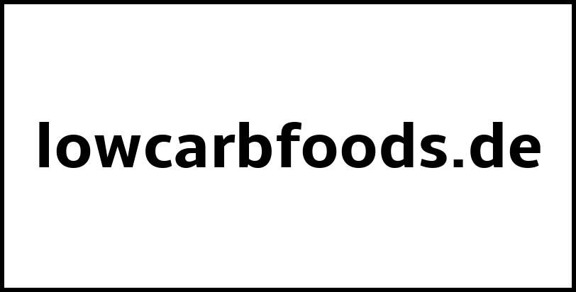 lowcarbfoods.de