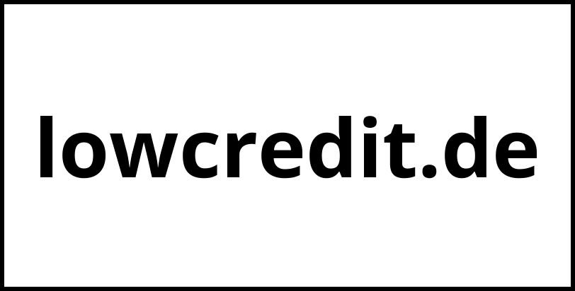 lowcredit.de