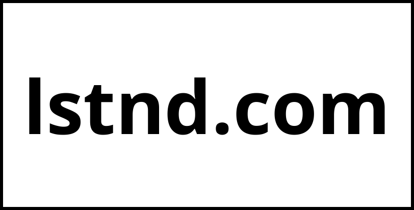 lstnd.com