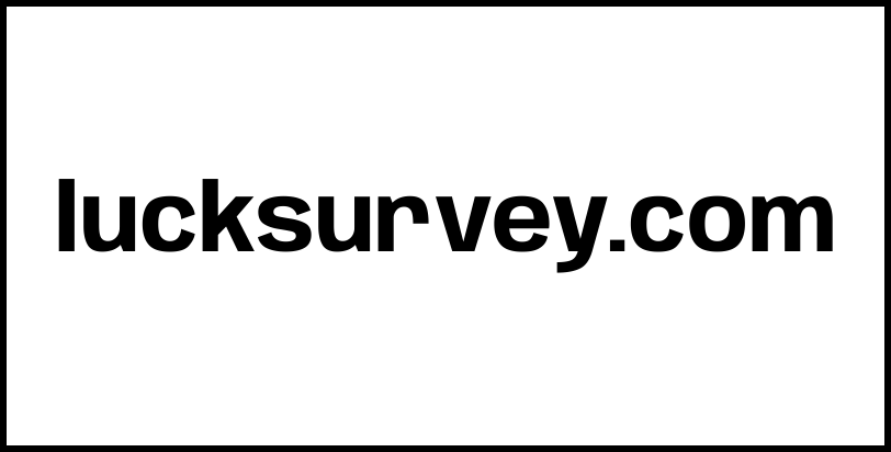 lucksurvey.com