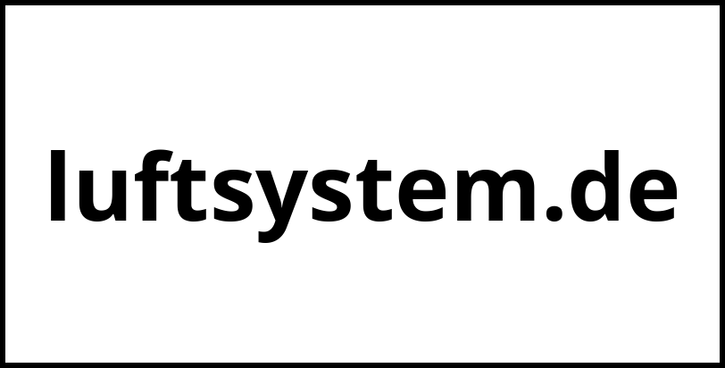 luftsystem.de
