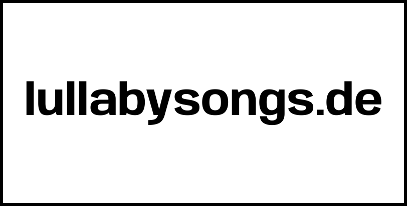 lullabysongs.de