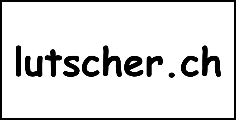 lutscher.ch