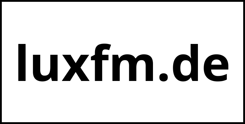 luxfm.de