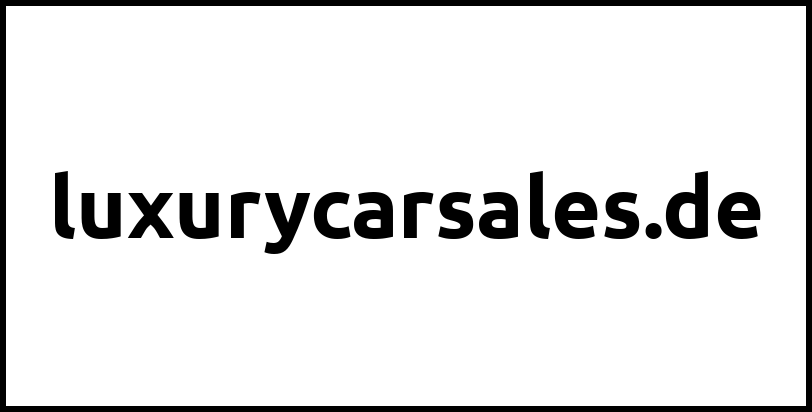 luxurycarsales.de