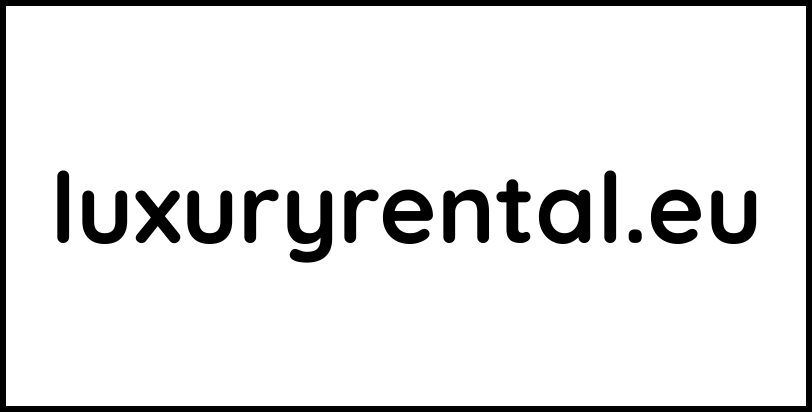 luxuryrental.eu