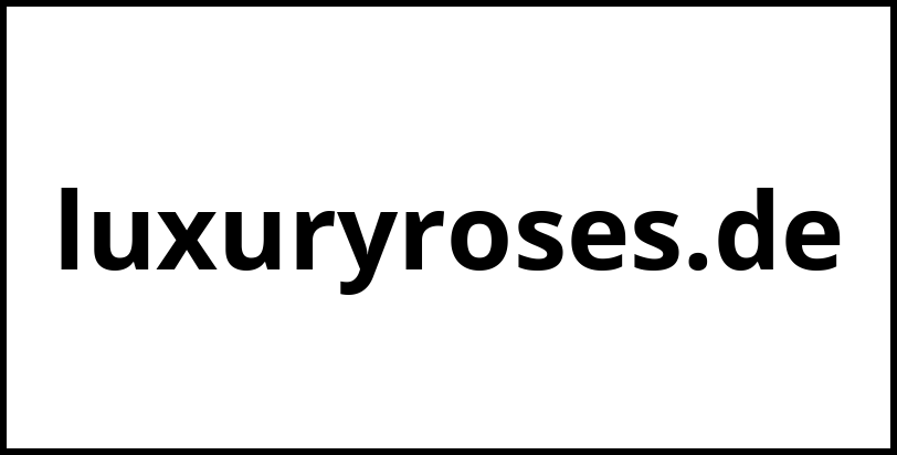 luxuryroses.de