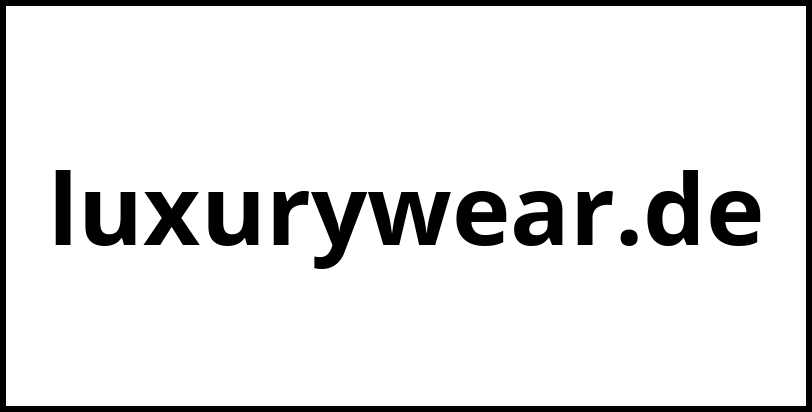 luxurywear.de
