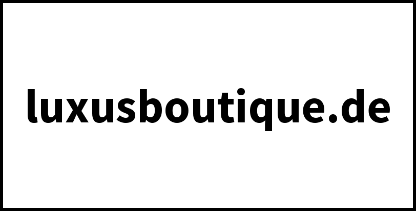 luxusboutique.de