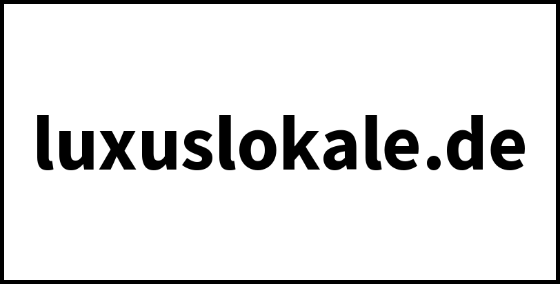 luxuslokale.de