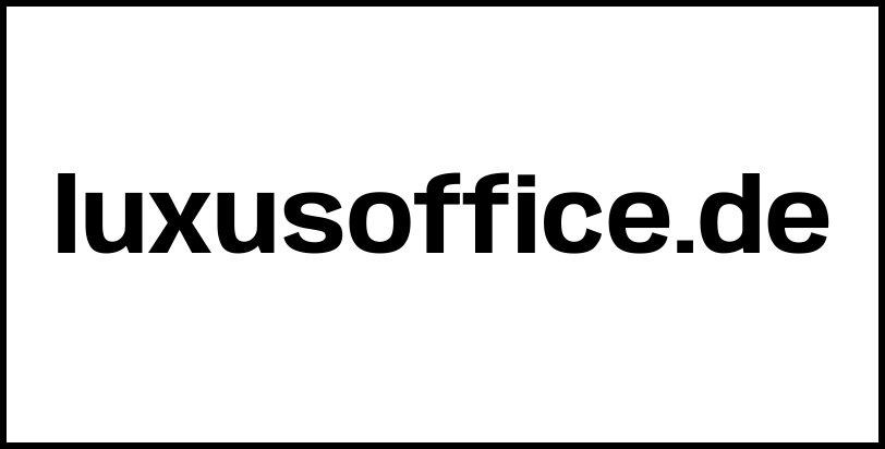 luxusoffice.de