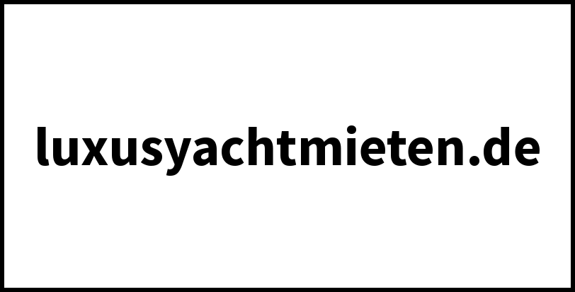 luxusyachtmieten.de