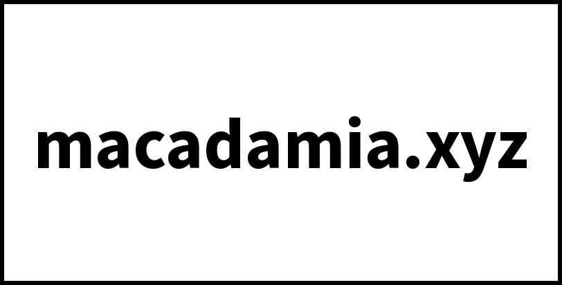 macadamia.xyz