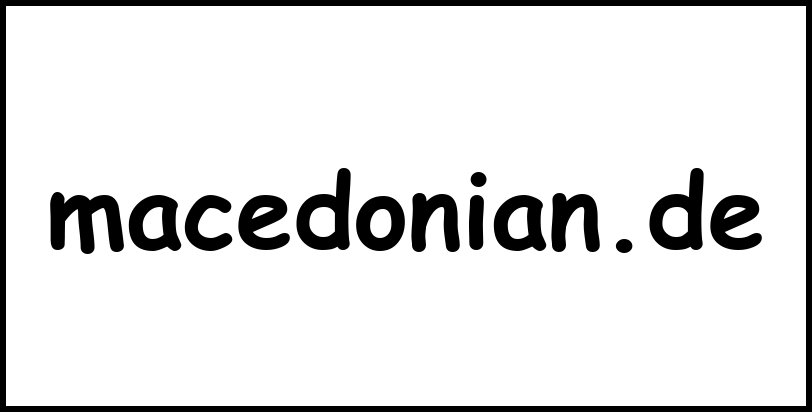 macedonian.de