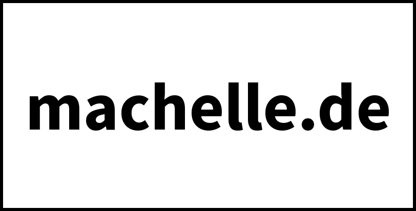 machelle.de